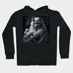 Ghostly Bride British Shorthair Hoodie